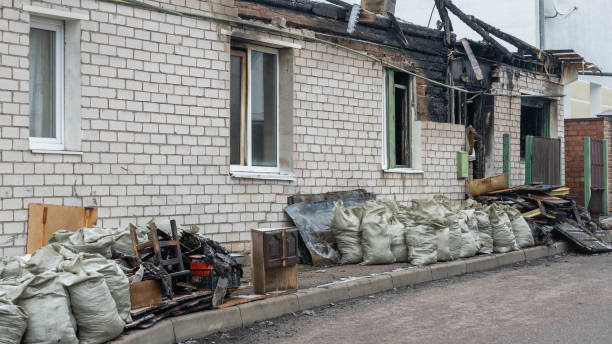 Professional Soot Cleanup technician working in Magnolia, NJ